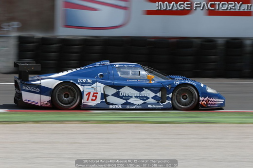 2007-06-24 Monza 486 Maserati MC 12 - FIA GT Championship